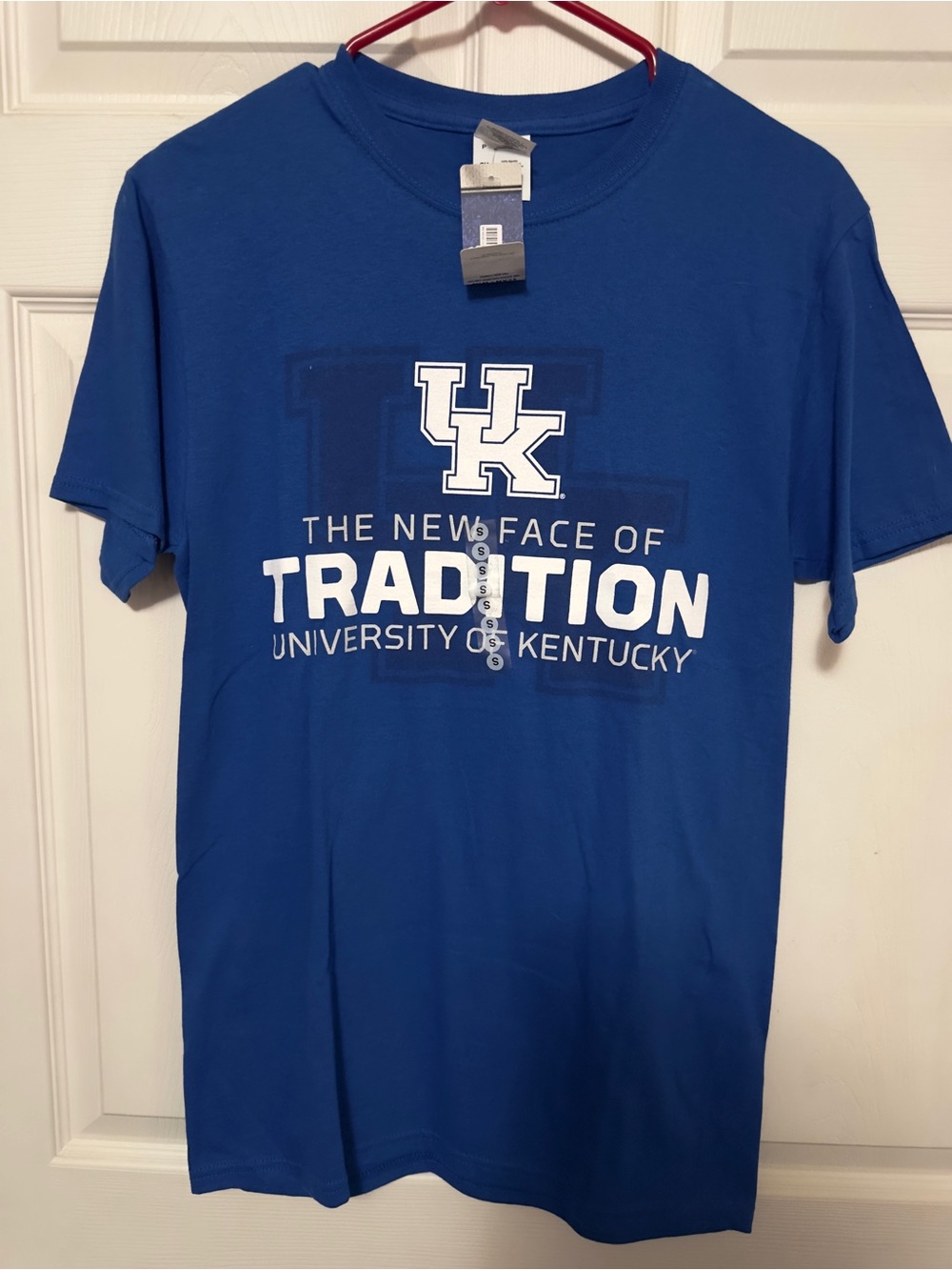 Echo Royal Blue Graphic Tee with White Logo